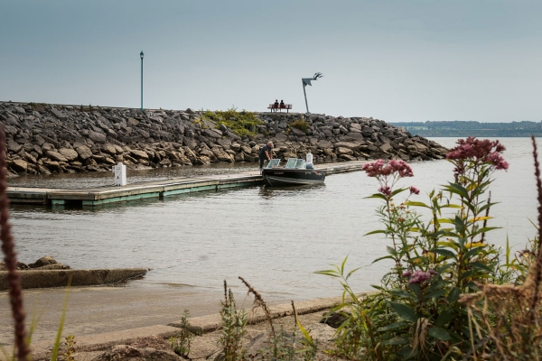 Zone Fleuve - Aménagement du quai de Grondines